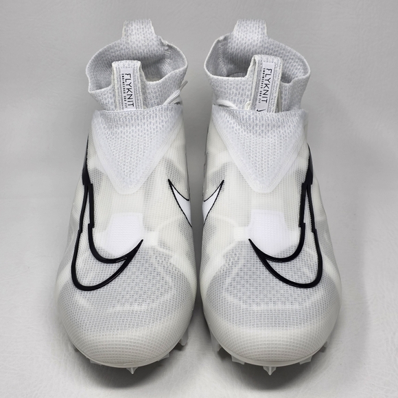 Nike Alpha Menace Elite 3 Football Cleats Pure Platinum CT6648-109 Size 13.5 New - Picture 5 of 10